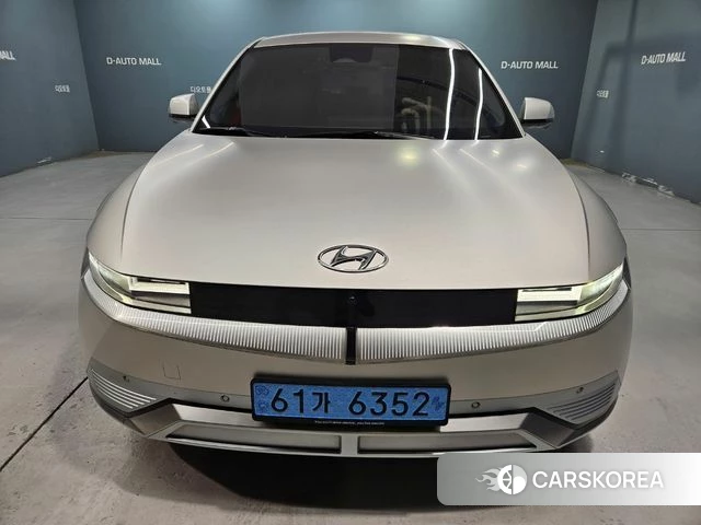 Hyundai Ionic 5 2022 Серебристо-серый из Кореи
