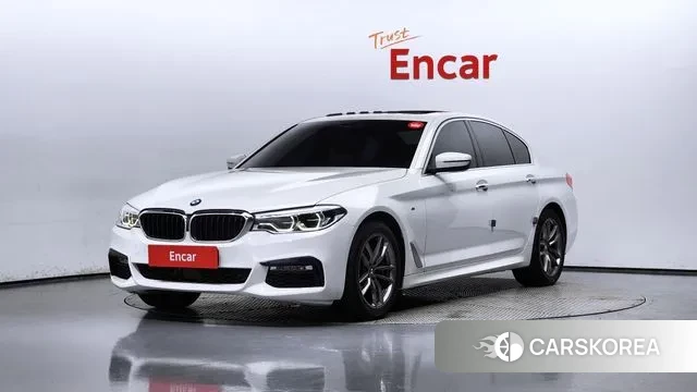 BMW 5 Series (G30) 2018 Белый из Кореи