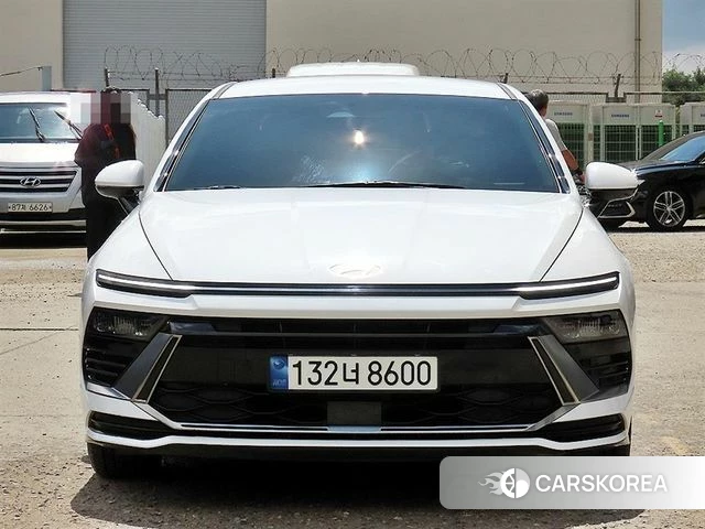 Hyundai Sonata D Edge (DN8) 2023 Белый из Кореи