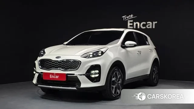 Kia Sportage The Bold 2021 Белый из Кореи