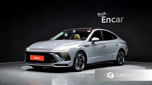 Hyundai Sonata D Edge Hybrid (DN8) 2024 Серебряный из Кореи