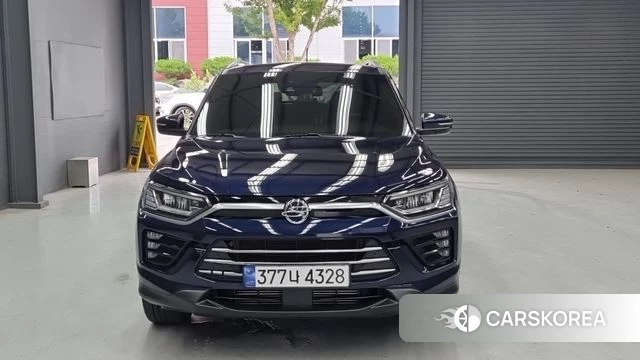 Ssangyong Beautiful Korando 2022 Синий из Кореи