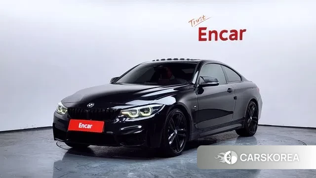 BMW 4 Series (F32) 2018 Черный из Кореи