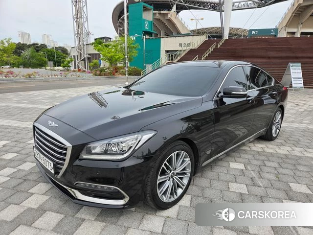 Genesis G80 2018 Черный из Кореи