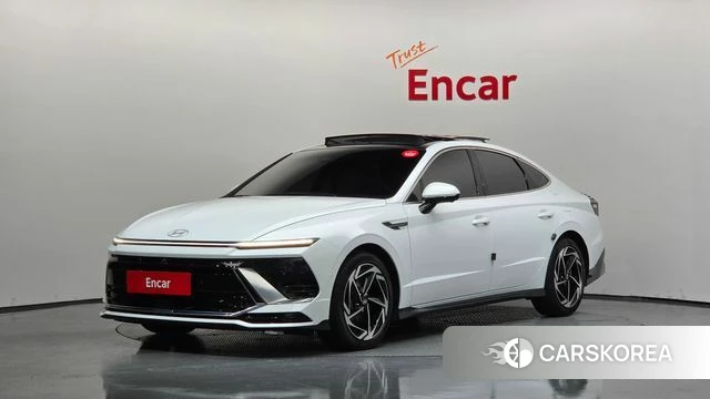 Hyundai Sonata D Edge (DN8) 2024 Белый из Кореи