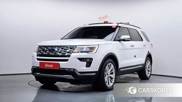 Ford Explorer 2019 Белый из Кореи
