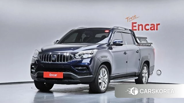 Ssangyong Rexton Sports 2020 Синий из Кореи