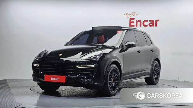 Porsche New Cayenne 2018 Черный из Кореи