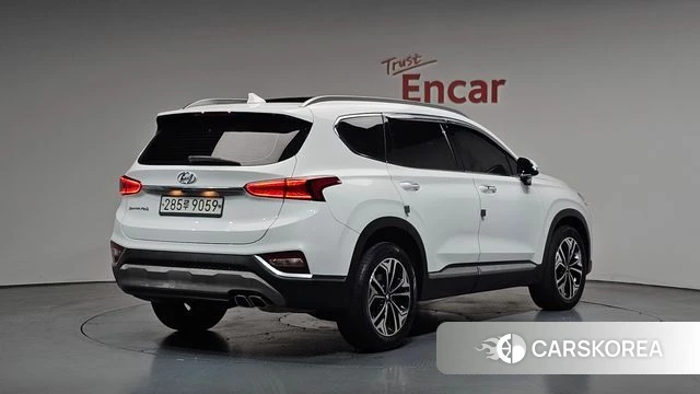 Hyundai Santa Fe TM 2019 Белый из Кореи