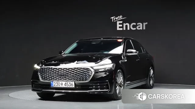 Kia The New K9 2nd generation 2022 Черный из Кореи