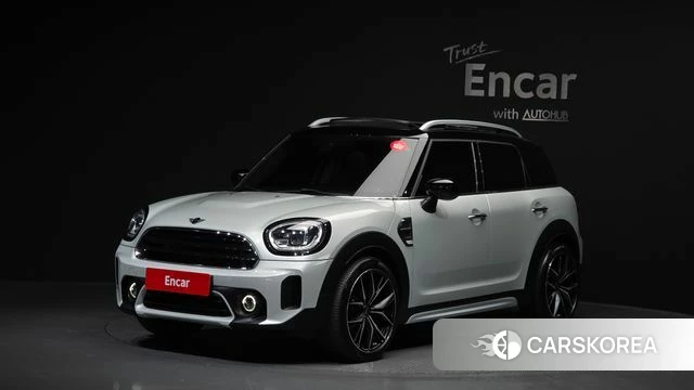 Mini Cooper Countryman 2022 Серебристо-серый из Кореи