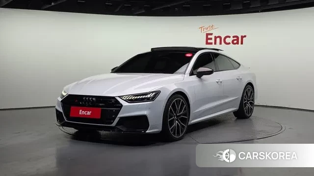 Audi S7 (4K) 2020 Белый из Кореи