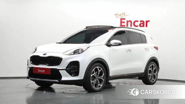 Kia Sportage The Bold 2018 Белый из Кореи