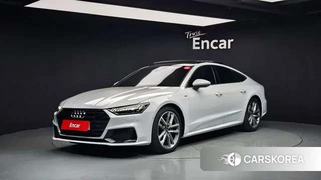 Audi A7 (4K) 2020 Белый из Кореи