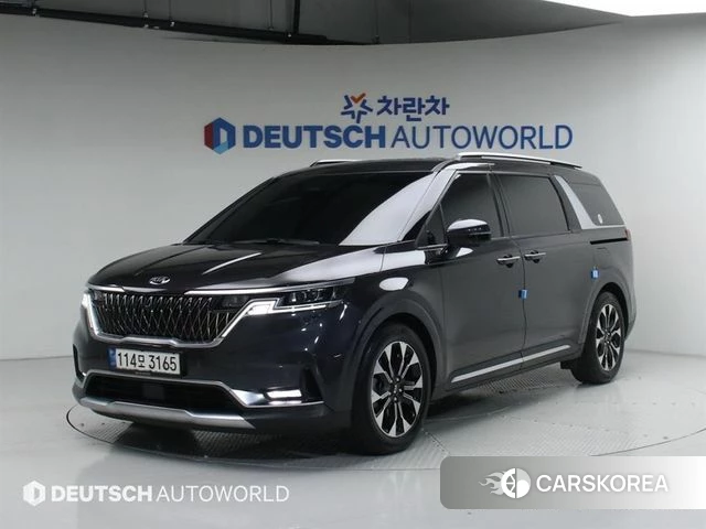 Kia Carnival 4th generation 2021 Серый из Кореи