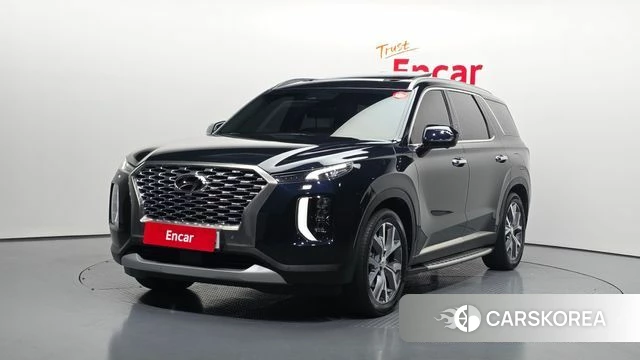 Hyundai Palisade 2021 Синий из Кореи