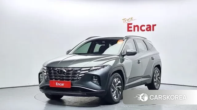Hyundai Tucson (NX4) 2021 Темно-зеленый из Кореи