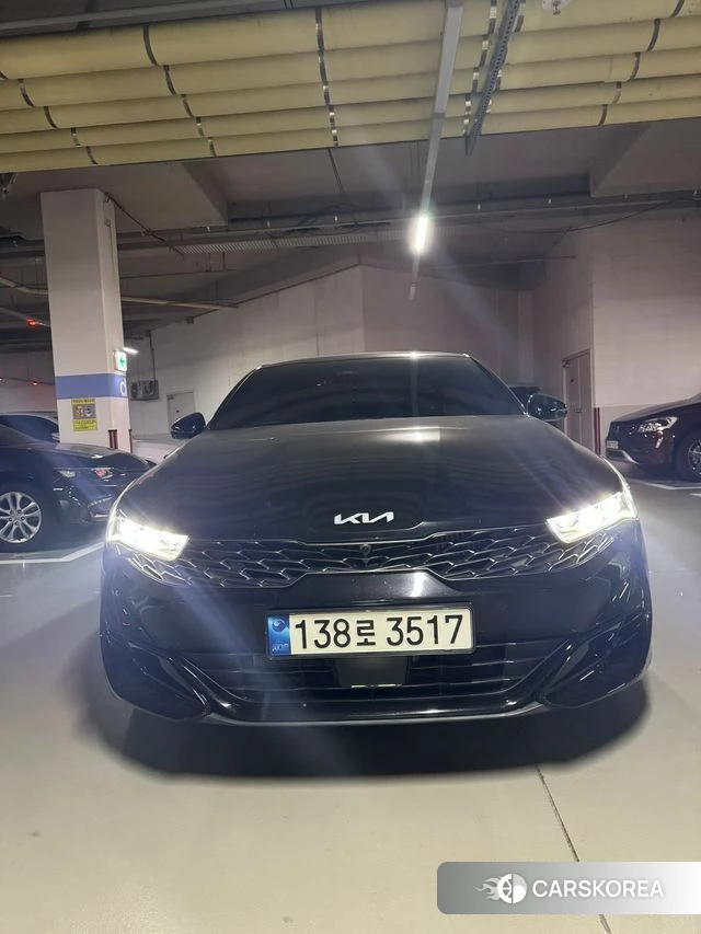 Kia K5 3rd generation 2021 Черный из Кореи