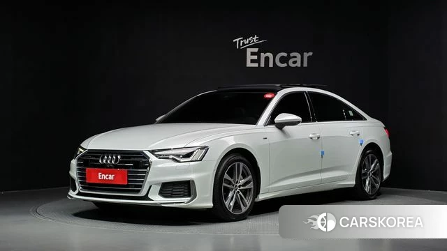 Audi A6 (C8) 2022 Белый из Кореи