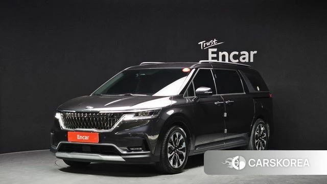 Kia Carnival 4th generation 2021 Серый из Кореи