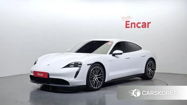 Porsche Taycan 2022 Белый из Кореи