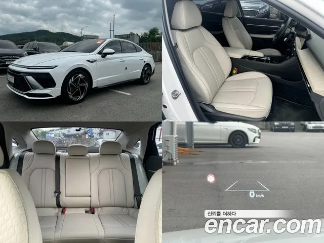 Hyundai Sonata D Edge (DN8) 2024 Белый из Кореи