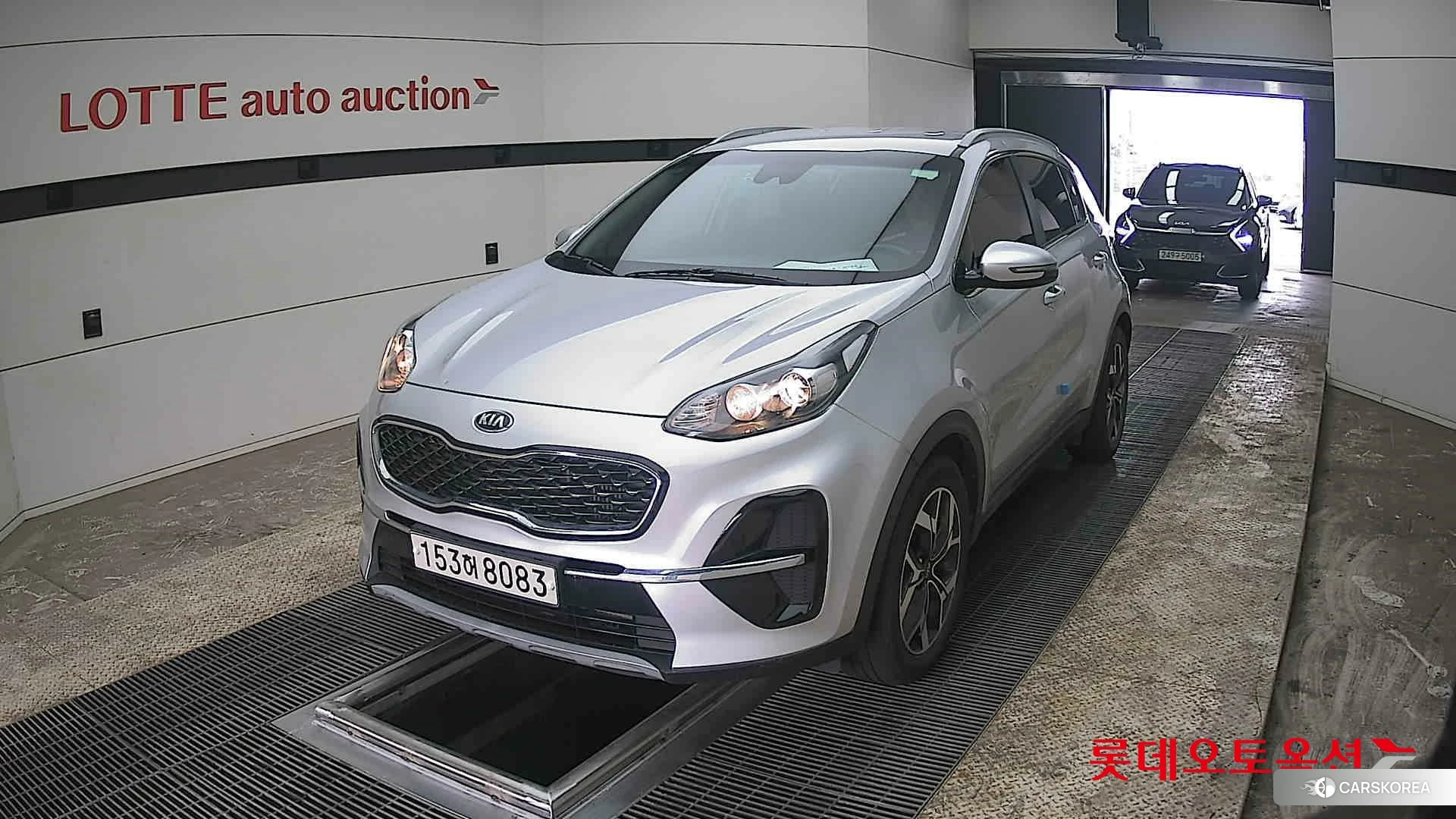 Kia Sportage 2021 Sparkling Silver из Кореи