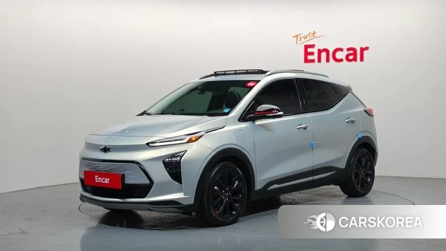 Chevrolet (GM Daewoo) Bolt EUV 2023 Серебристо-серый из Кореи