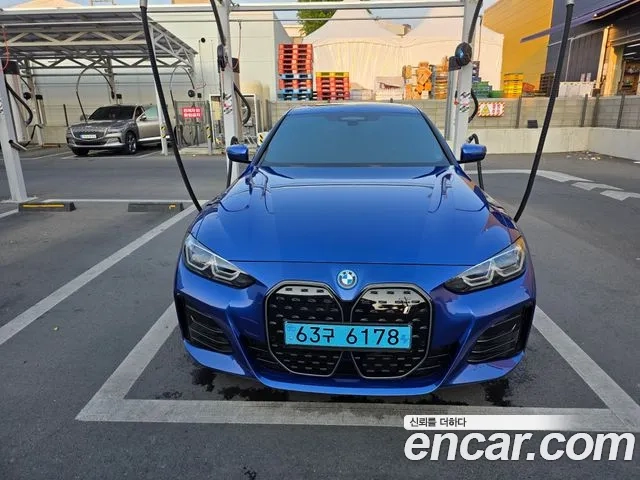 BMW i4 2024 Синий из Кореи