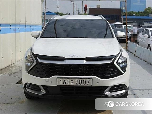 Kia Sportage 5th Generation Hybrid 2024 Белый из Кореи