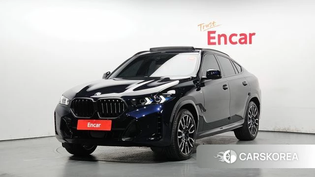 BMW X6 (G06) 2025 Черный из Кореи