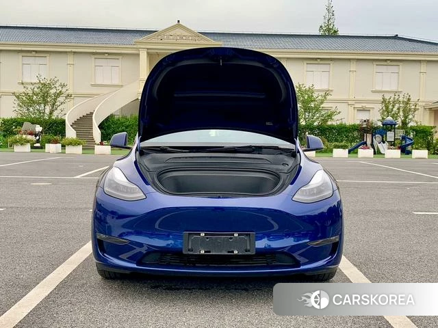 Tesla Model Y 2021 Синий из Китая