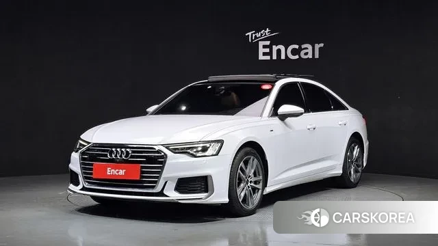 Audi A6 (C8) 2022 Белый из Кореи