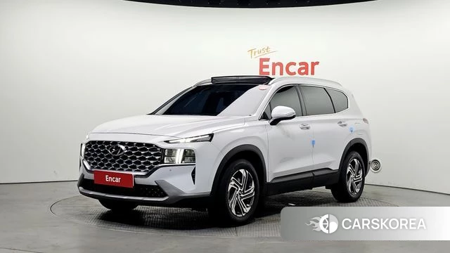 Hyundai The New Santa Fe 2021 Белый из Кореи
