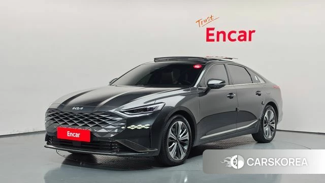Kia K8 Hybrid 2022 Серый из Кореи