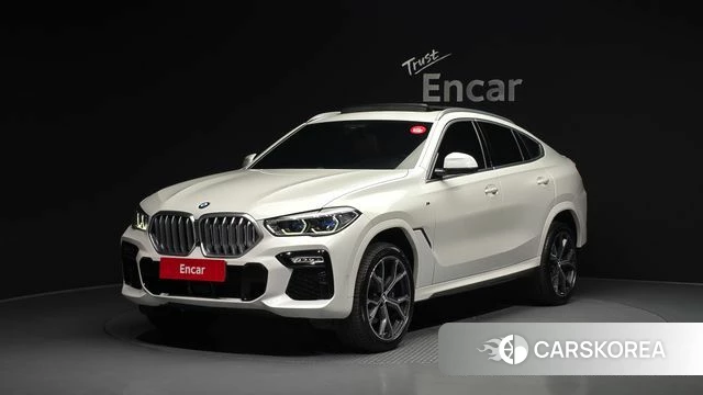 BMW X6 (G06) 2021 Белый из Кореи