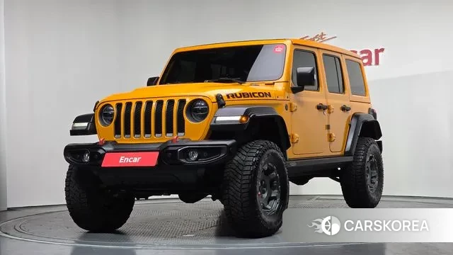 Jeep Wrangler (JL) 2021 Оранжевый из Кореи