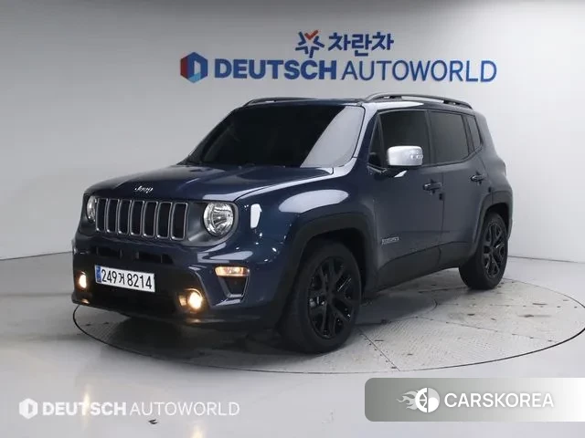 Jeep Renegade 2022 Синий из Кореи