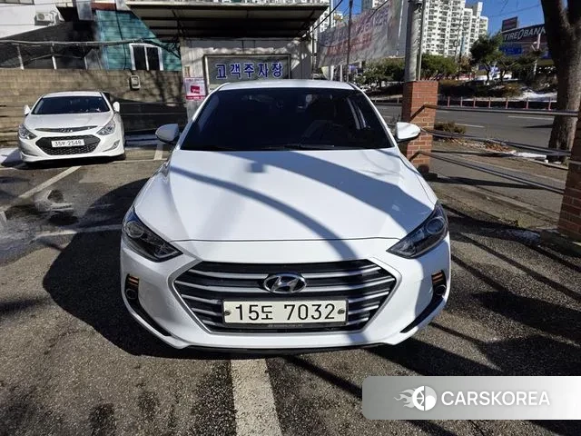 Hyundai Avante AD 2018 Белый из Кореи