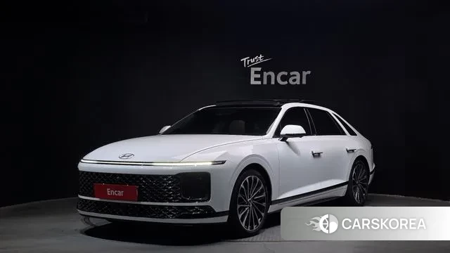 Hyundai Grandeur (GN7) 2023 Белый из Кореи