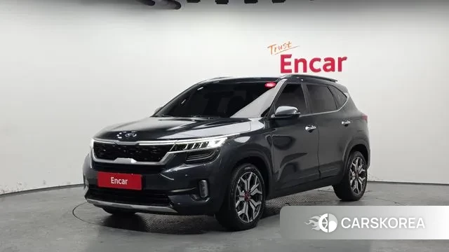 Kia Seltos 2021 Серый из Кореи