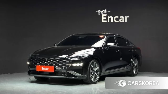 Kia K8 2021 Черный из Кореи