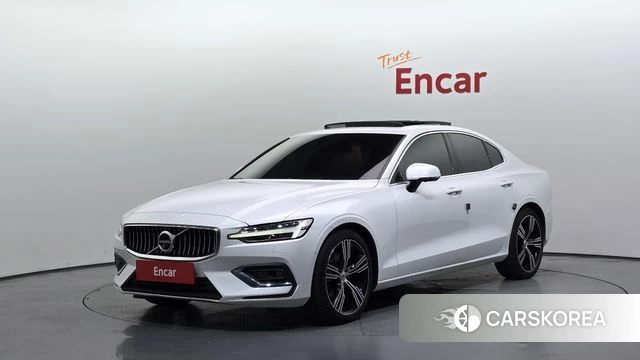 Volvo S60 3rd generation 2020 Белый из Кореи