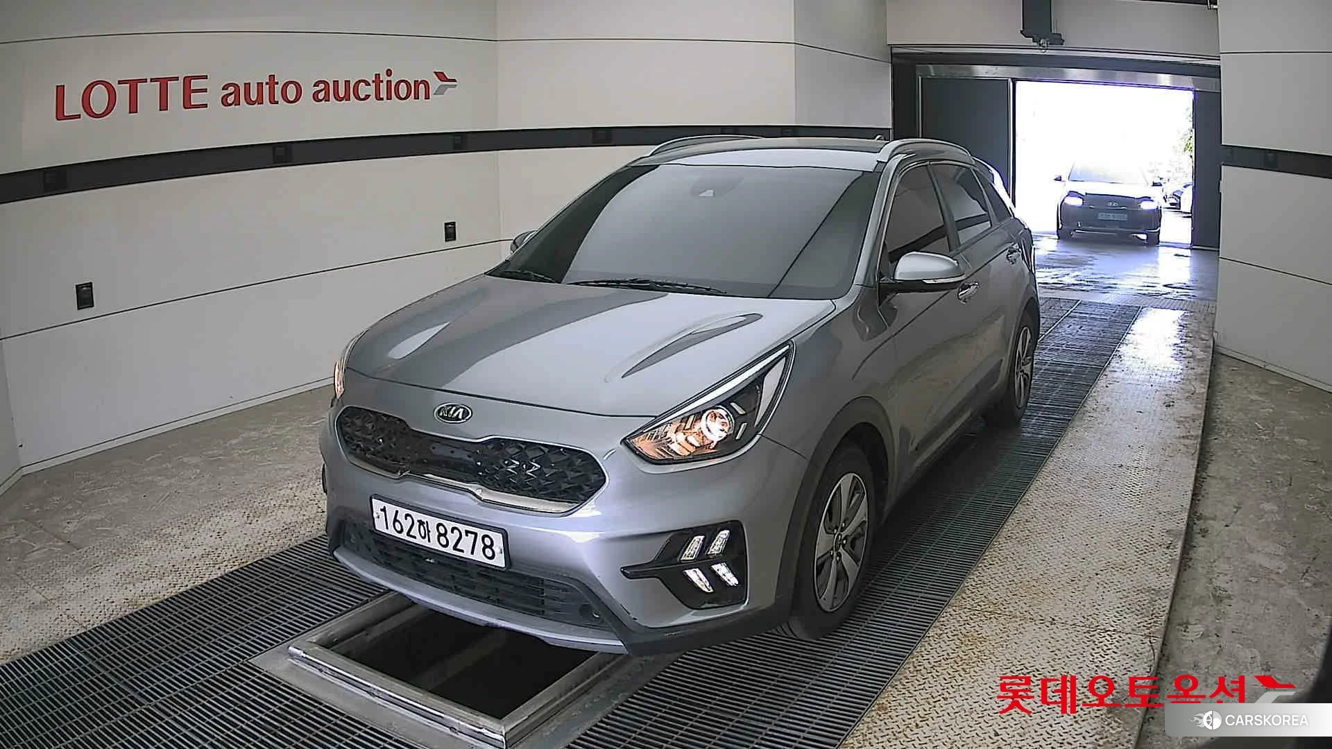 Kia Niro Hybrid 2021 Steelgray из Кореи