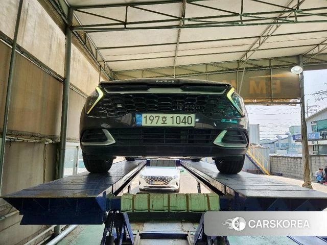 Kia Sportage 5th Generation Hybrid 2022 Черный из Кореи