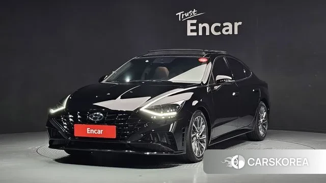 Hyundai Sonata (DN8) 2020 Черный из Кореи