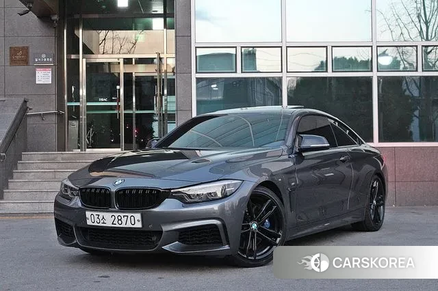 BMW 4 Series (F32) 2018 Серый из Кореи