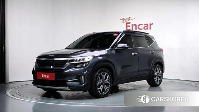 Kia Seltos 2020 Серый из Кореи