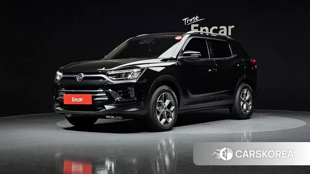 Ssangyong Beautiful Korando 2022 Черный из Кореи