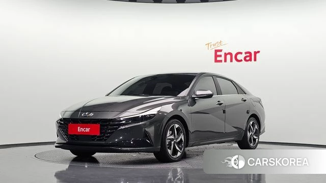 Hyundai Avante (CN7) 2023 Серый из Кореи